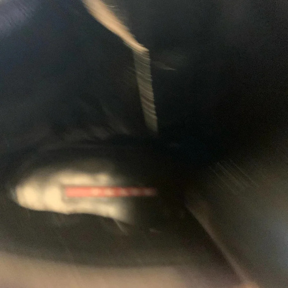 Prada Grey combat Wedge sneaker size 39.5 authentic - Picture 10 of 11